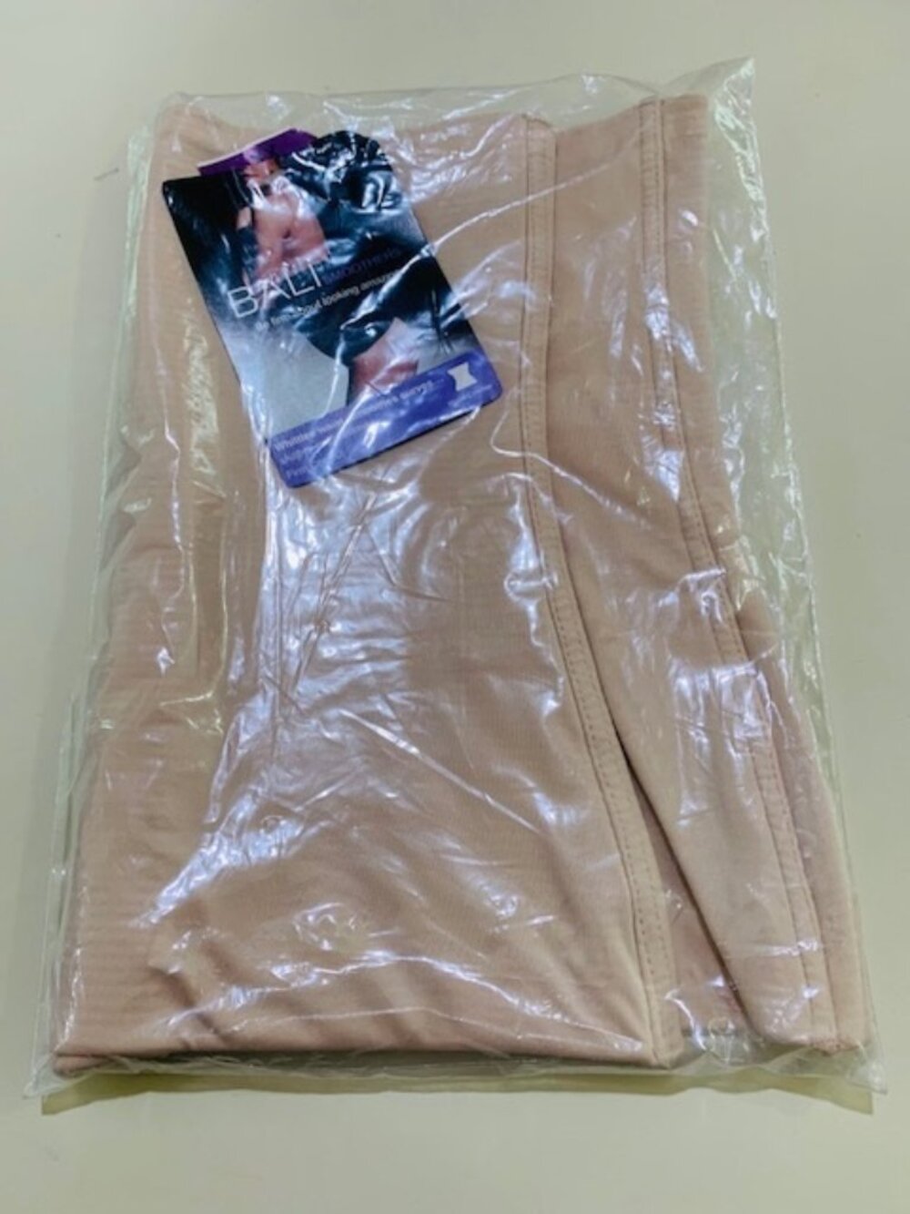 NWT New BALI Firm Control Smooth Waist Cincher Shapewear Size 2XL Nude 20758